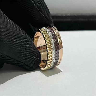 High Jewelry  Diamond Ring Custom Luxury 18K Gold Diamond Ring