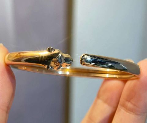 18K Gold Diamond Bracelet Custom Made Luxury Brands Jewelry Factory Worldwide Shipping