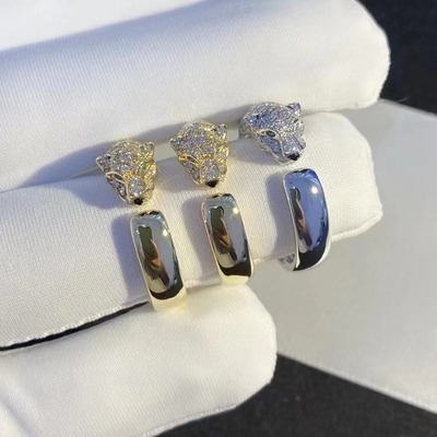 18K White Gold Onyx Ring Unisex Emeralds Diamond Pave Ring GH Color