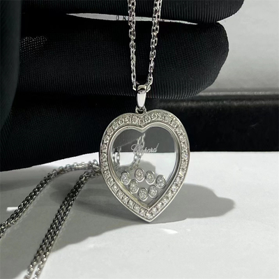 หรูหราตามสั่ง 18K ทองเพชร Pendant Chopard สุขใจ Pendant