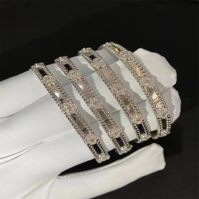 สร้อยข้อมือ VCA 18k สร้อยข้อมือทองคําสีขาว