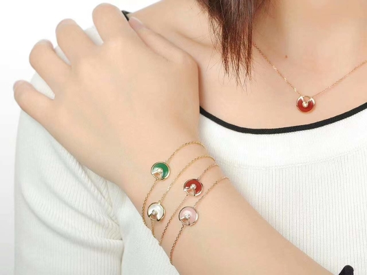 Hk การตั้งเพชร ความหมายหนึ่งของชนิด Bling 18K ขาวเหลืองชมพูทองเพชร Bangle